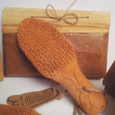 Rascador Terracota para pies